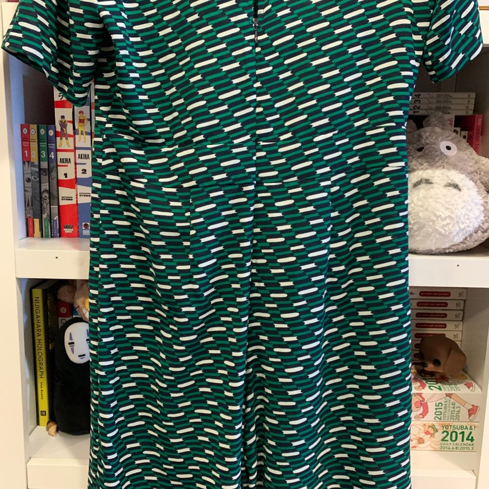 TRAFFIC PEOPLE Grid Print Culotte Jumpsuit - Picture 7 of 16
